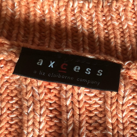 🧡 Cotton Cable Knit V Neck Sweater 🧡 - Picture 6 of 7